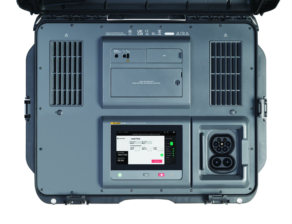 Fluke FEV500 High-Speed DC EV Charging Station Analyser with Trutest software